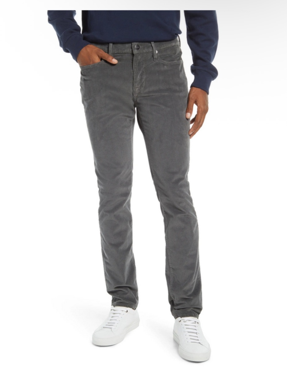 FRAME L'Homme Slim Gray Corduroy‎ Pants